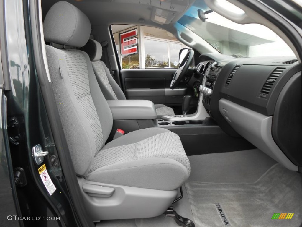 Graphite Gray Interior 2008 Toyota Tundra SR5 Double Cab Photo #80993354