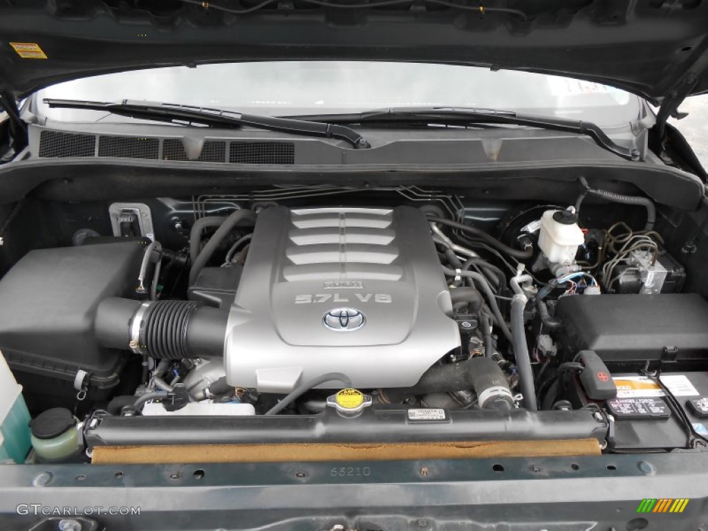 2008 Toyota Tundra SR5 Double Cab 5.7 Liter DOHC 32-Valve VVT V8 Engine Photo #80993513