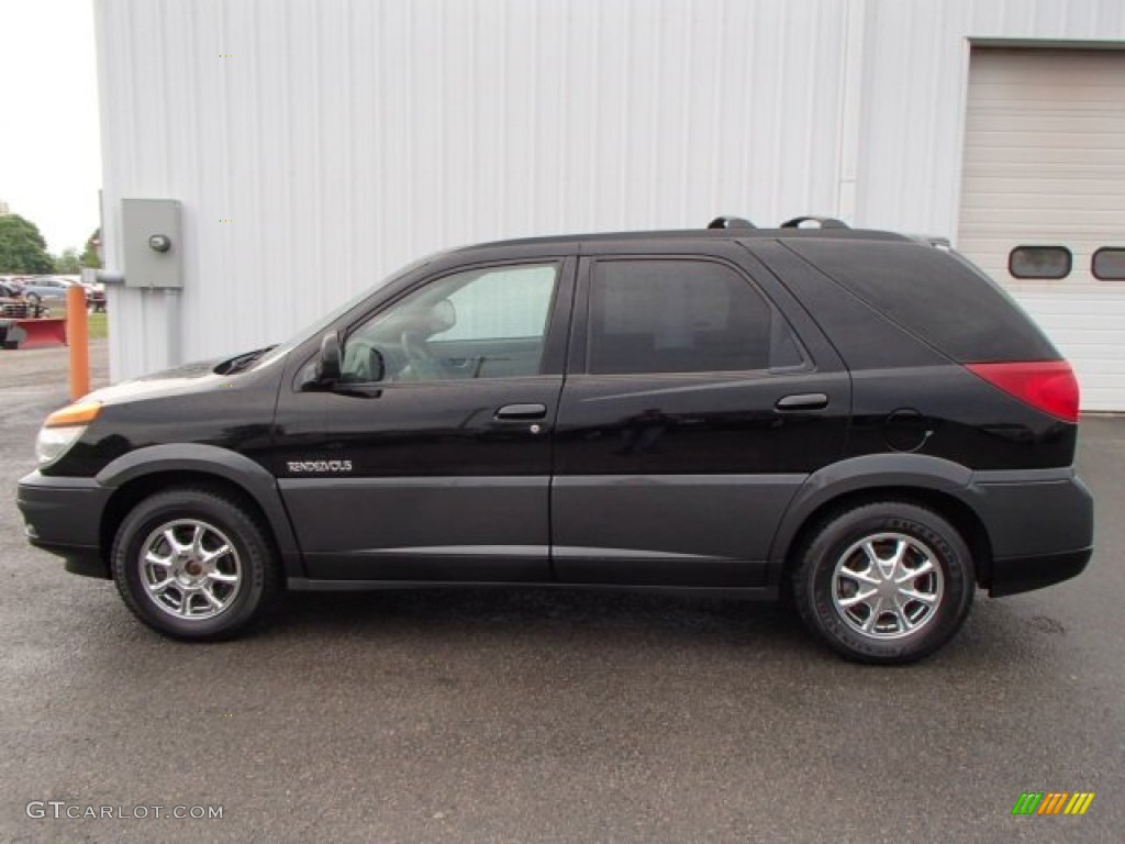 2002 Black Buick Rendezvous Cx Awd 80970880 Gtcarlot Com