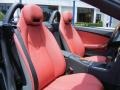 2010 Mercedes-Benz SLK Red Interior Front Seat Photo