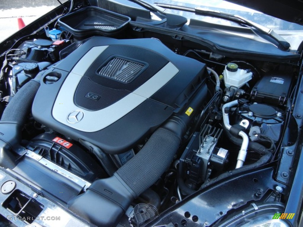 2010 Mercedes-Benz SLK 300 Roadster Engine Photos