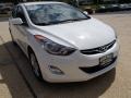 2012 Shimmering White Hyundai Elantra GLS  photo #3