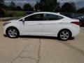 2012 Shimmering White Hyundai Elantra GLS  photo #9
