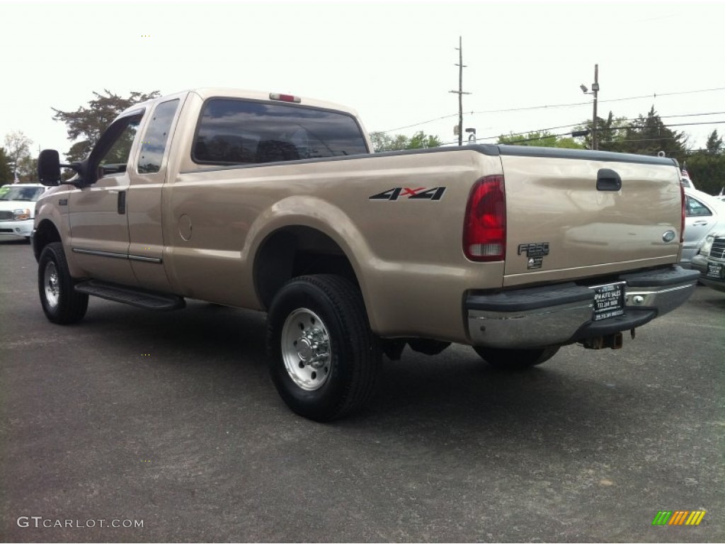 1999 F250 Super Duty XLT Extended Cab 4x4 - Light Prairie Tan Metallic / Medium Prairie Tan photo #15