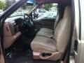 1999 Ford F250 Super Duty Medium Prairie Tan Interior Front Seat Photo