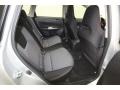 2009 Subaru Impreza Carbon Black Interior Rear Seat Photo