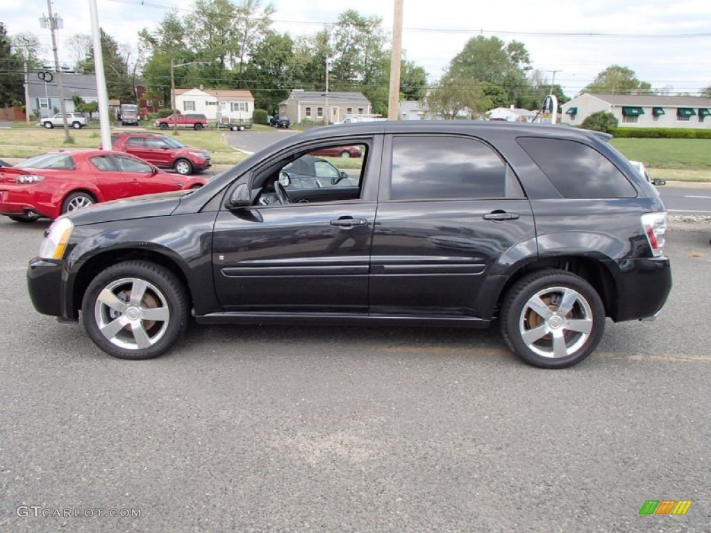 Black Granite Metallic 2008 Chevrolet Equinox Sport AWD Exterior Photo #80995937