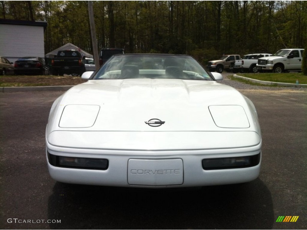 Arctic White 1993 Chevrolet Corvette Convertible Exterior Photo #80995999