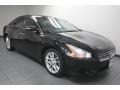 2009 Super Black Nissan Maxima 3.5 SV Premium  photo #10