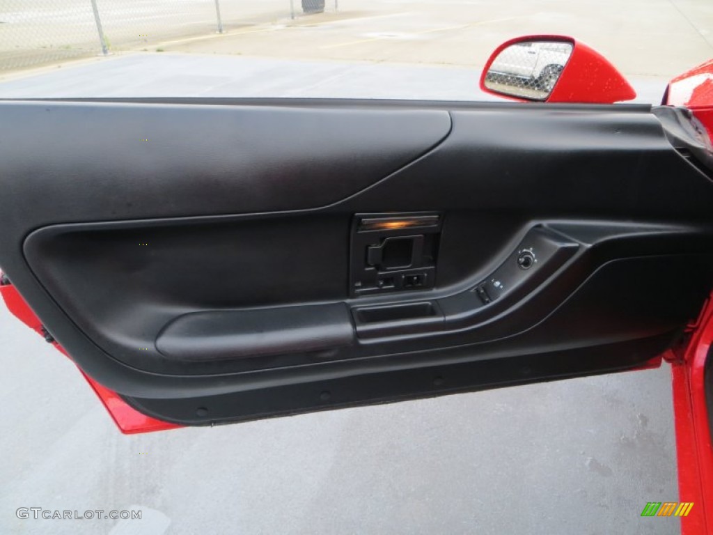 1994 Chevrolet Corvette Coupe Black Door Panel Photo #80996066