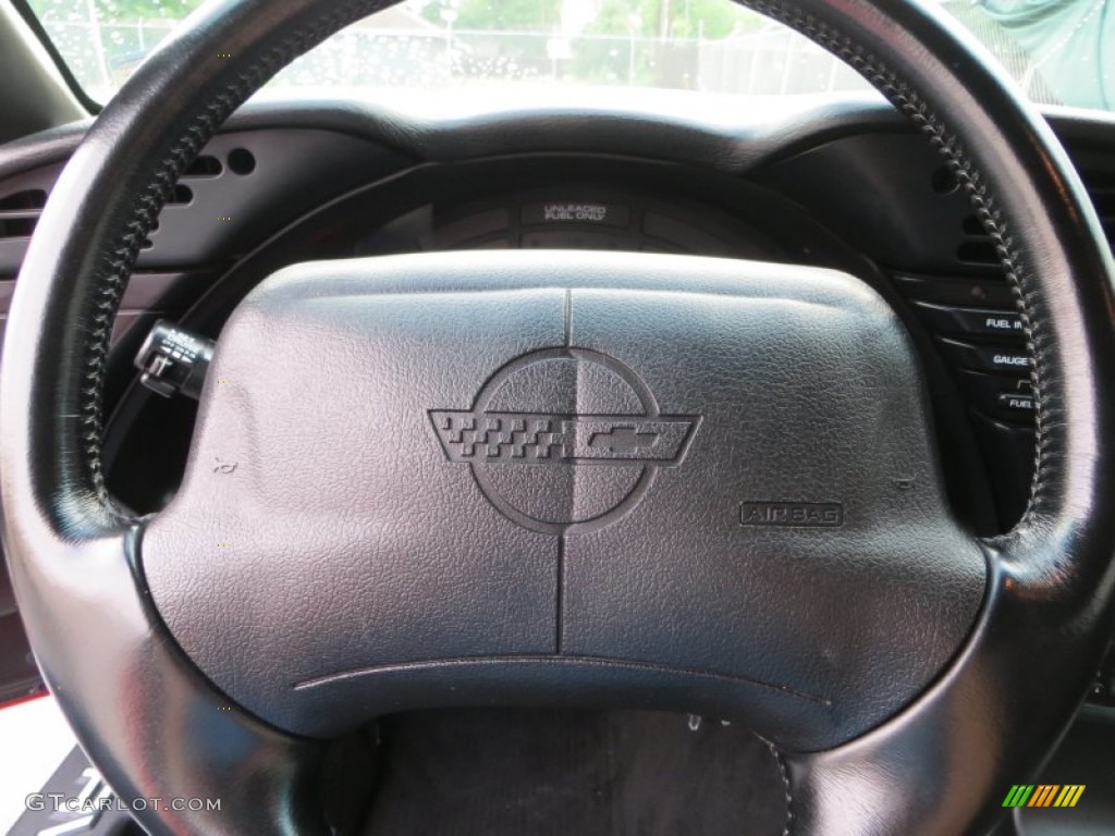 1994 Chevrolet Corvette Coupe Black Steering Wheel Photo #80996252