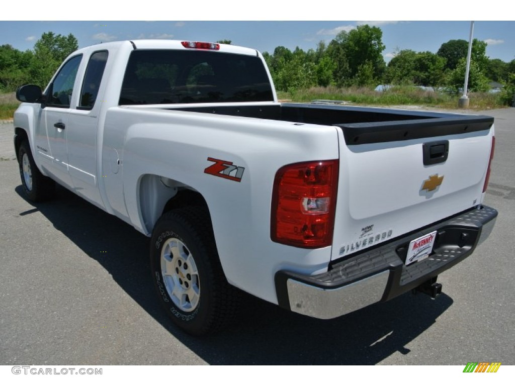 2013 Silverado 1500 LT Extended Cab - Summit White / Ebony photo #4