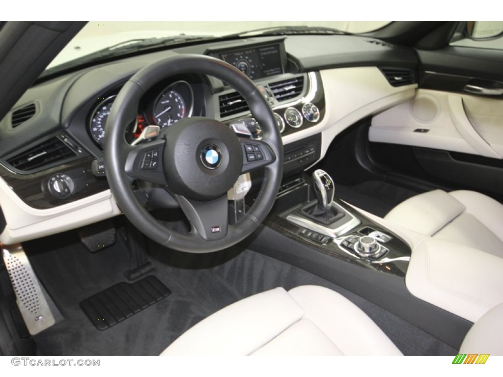 2011 Z4 sDrive35i Roadster - Alpine White / Ivory White photo #4