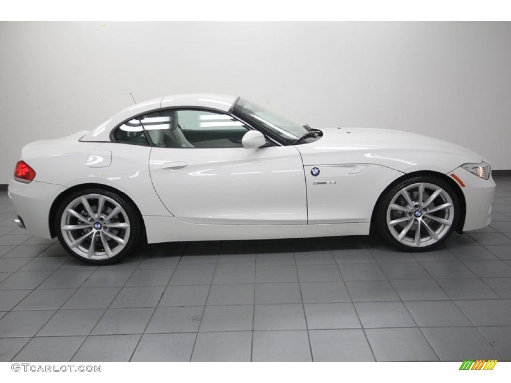 2011 Z4 sDrive35i Roadster - Alpine White / Ivory White photo #10