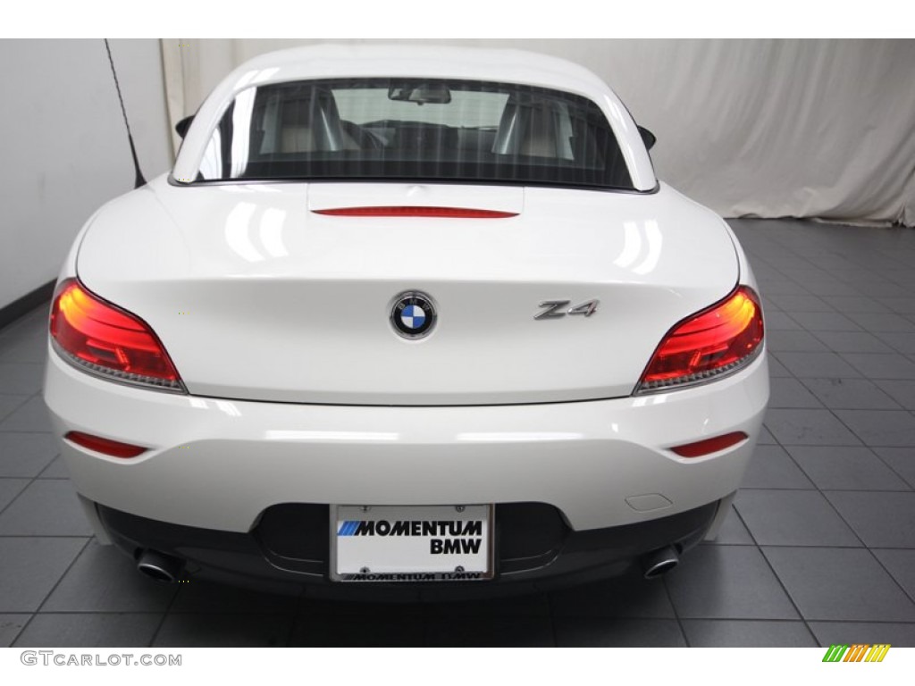 2011 Z4 sDrive35i Roadster - Alpine White / Ivory White photo #13