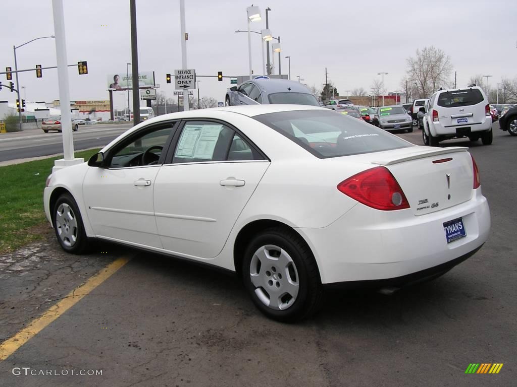 2006 G6 Sedan - Ivory White / Ebony photo #2