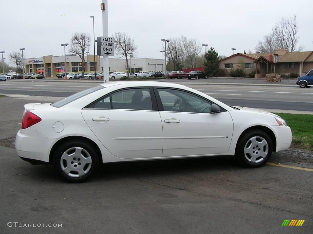 2006 G6 Sedan - Ivory White / Ebony photo #5