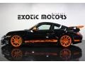 Orange/Black 2007 Porsche 911 GT3 RS