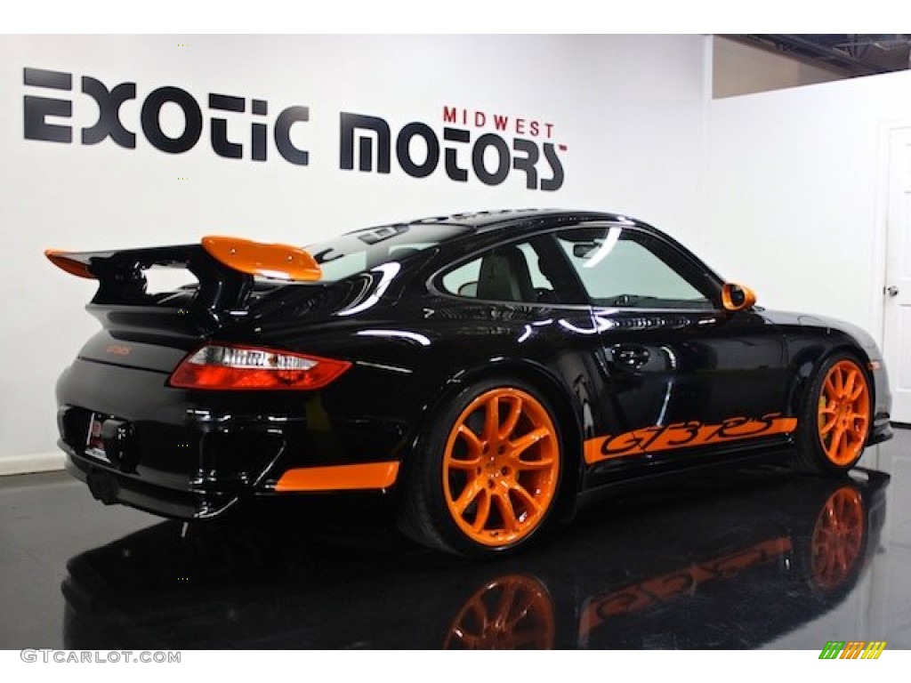 2007 911 GT3 RS - Orange/Black / Black w/Alcantara photo #6
