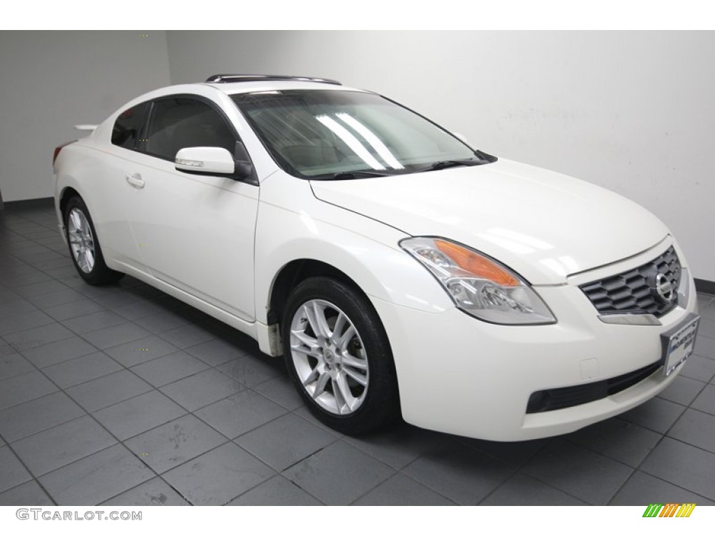 Winter Frost Pearl 2008 Nissan Altima 3.5 SE Coupe Exterior Photo #80998307