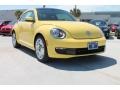 Yellow Rush 2013 Volkswagen Beetle 2.5L