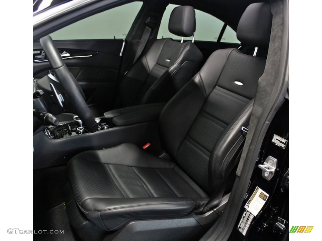 Black Interior 2012 Mercedes-Benz CLS 63 AMG Photo #80999683