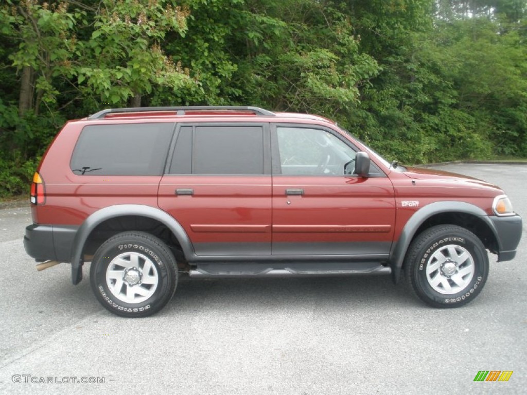 Cambridge Red Pearl 2003 Mitsubishi Montero Sport XLS Exterior Photo #81001019