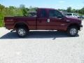 2006 Dark Toreador Red Metallic Ford F350 Super Duty XL SuperCab 4x4  photo #2