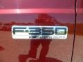2006 Dark Toreador Red Metallic Ford F350 Super Duty XL SuperCab 4x4  photo #10