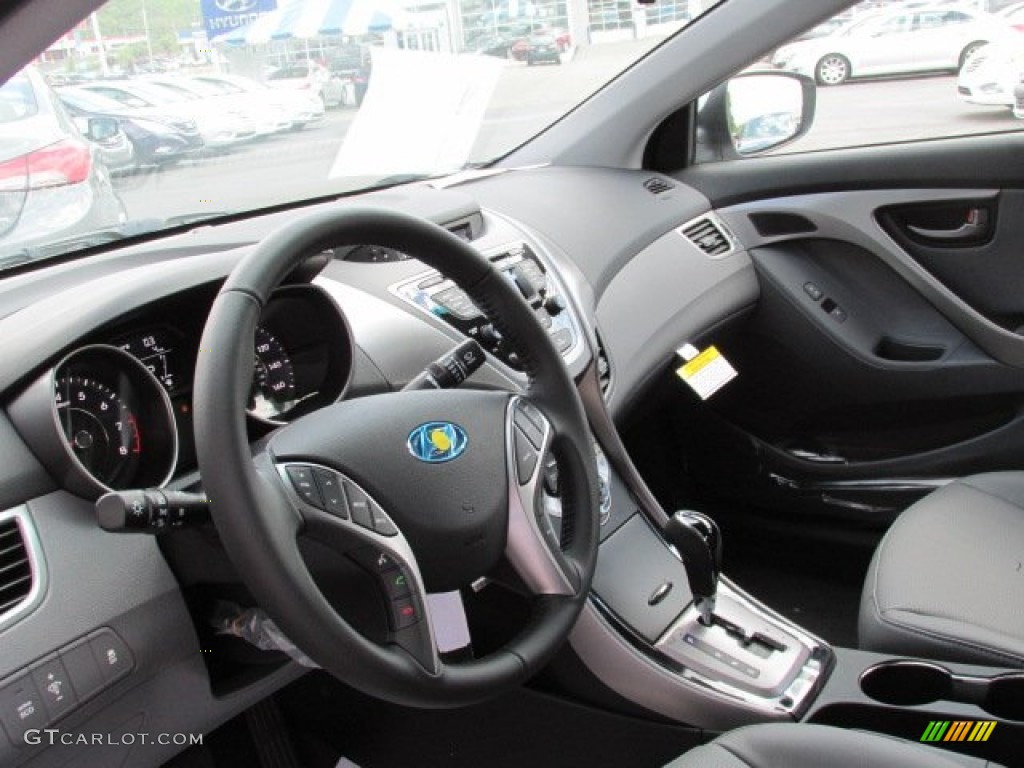 2013 Elantra Limited - Silver / Gray photo #6