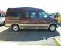 2001 Chestnut Metallic Ford E Series Van E250 Passenger Conversion  photo #2