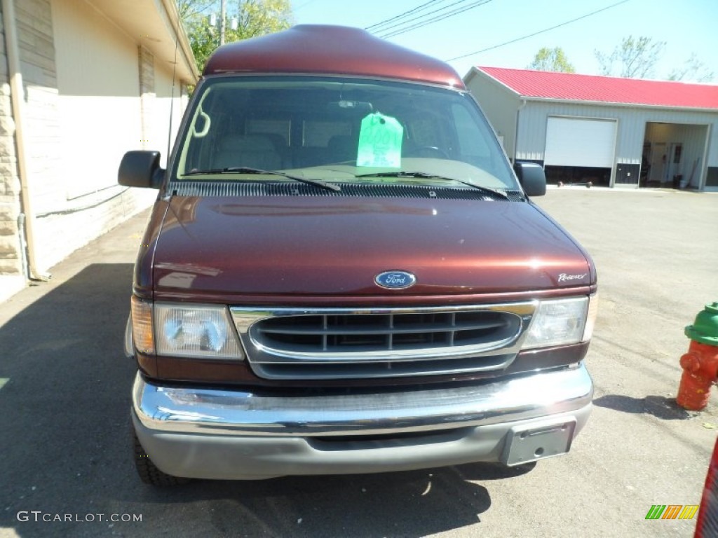 2001 E Series Van E250 Passenger Conversion - Chestnut Metallic / Medium Parchment photo #3