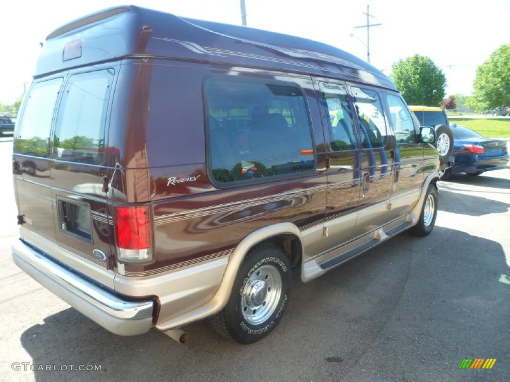 2001 E Series Van E250 Passenger Conversion - Chestnut Metallic / Medium Parchment photo #5