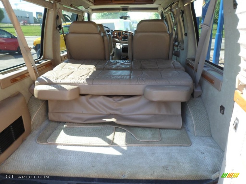 2001 E Series Van E250 Passenger Conversion - Chestnut Metallic / Medium Parchment photo #14