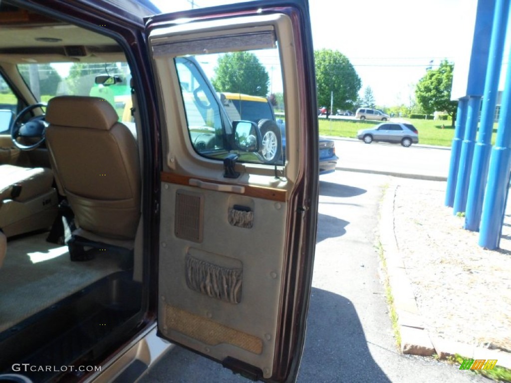 2001 E Series Van E250 Passenger Conversion - Chestnut Metallic / Medium Parchment photo #18