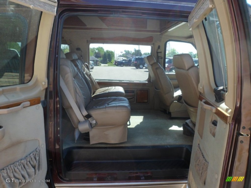 2001 E Series Van E250 Passenger Conversion - Chestnut Metallic / Medium Parchment photo #19