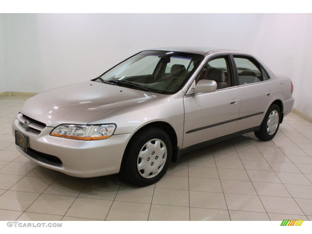 1998 Accord LX Sedan - Heather Mist Metallic / Ivory photo #3