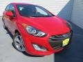 2013 Volcanic Red Hyundai Elantra GT  photo #3