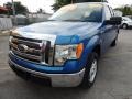 2009 Blue Flame Metallic Ford F150 XLT SuperCab  photo #3