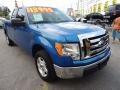 2009 Blue Flame Metallic Ford F150 XLT SuperCab  photo #9