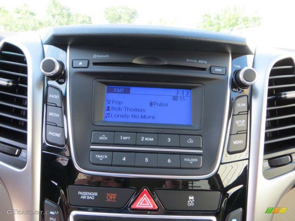 2013 Elantra GT - Volcanic Red / Beige photo #27