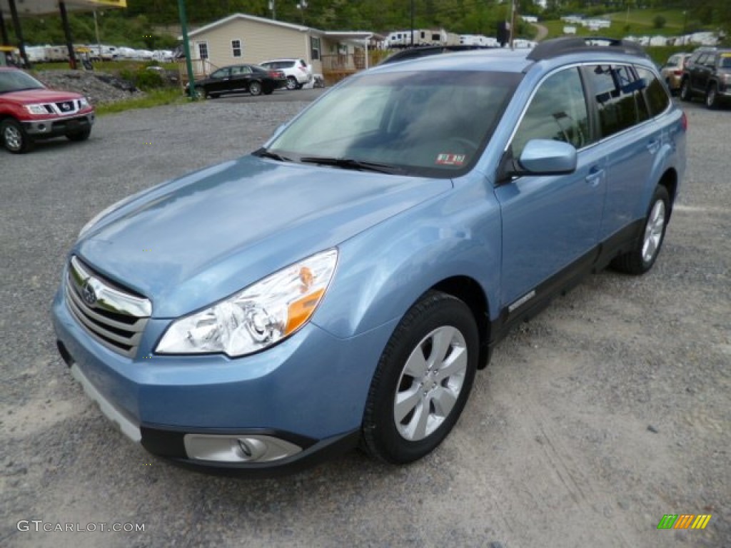 Sky Blue Metallic 2011 Subaru Outback 2.5i Limited Wagon Exterior Photo #81004943