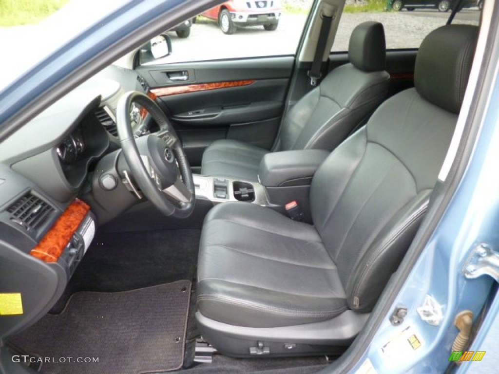 Off Black Interior 2011 Subaru Outback 2.5i Limited Wagon Photo #81005069