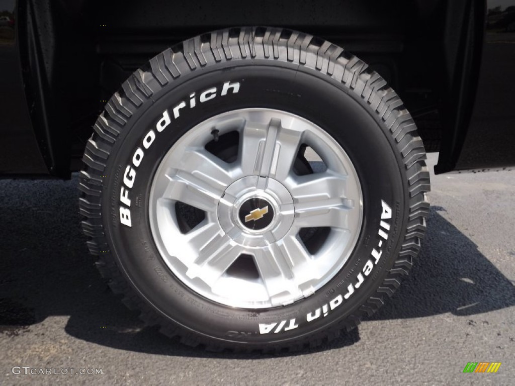 2013 Silverado 1500 LT Crew Cab 4x4 - Black / Ebony photo #19