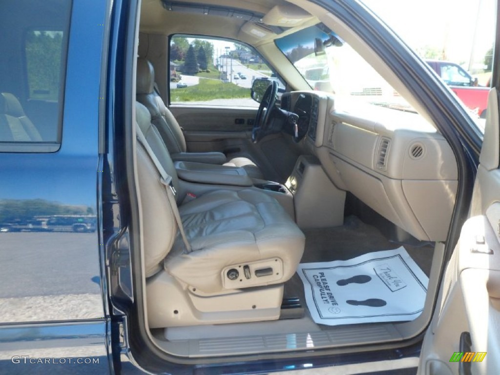 Tan Interior 2002 Chevrolet Silverado 3500 LT Crew Cab 4x4 Dually Photo #81005255