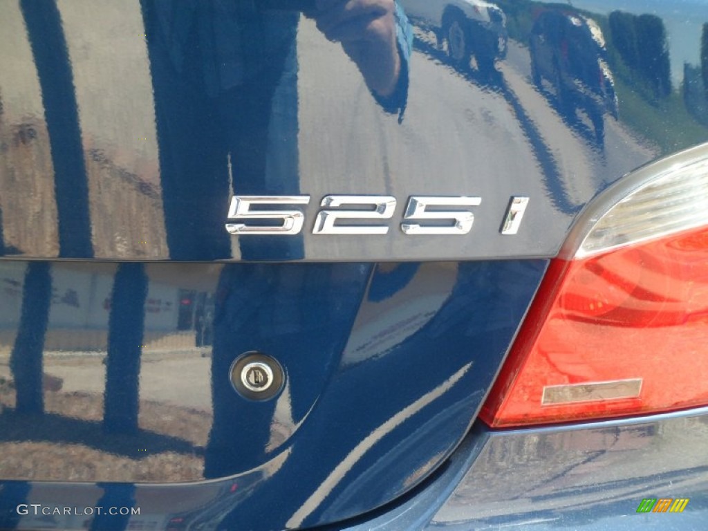 2005 5 Series 525i Sedan - Mystic Blue Metallic / Beige photo #10