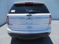 2013 White Platinum Tri-Coat Ford Explorer XLT  photo #5