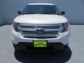 2013 White Platinum Tri-Coat Ford Explorer XLT  photo #9