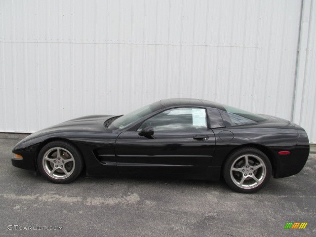 Black 2003 Chevrolet Corvette Coupe Exterior Photo #81007134
