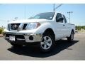 Avalanche White 2011 Nissan Frontier SV V6 King Cab